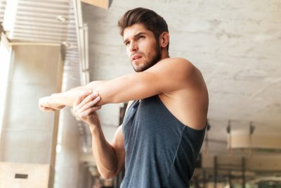 stretching before workout