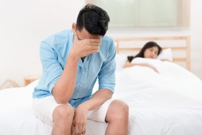 man with sexual dysfunction