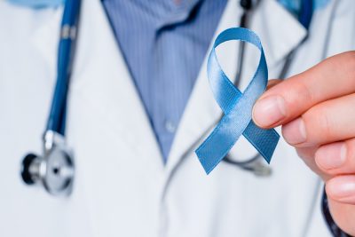 cancer blue ribbon