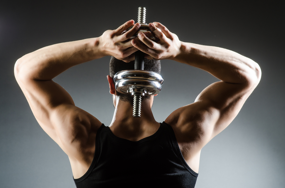 Triceps Workout with Dumbbells